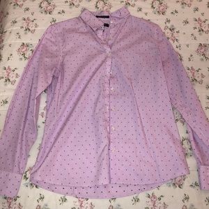 Lands’ End button up blouse